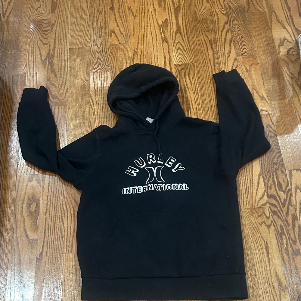 Hurley Black Men's Hoodie with Logo